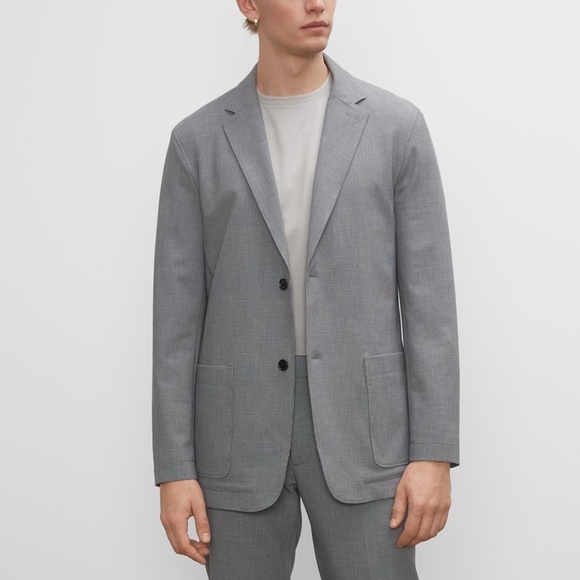 Unconstructed Blazer - Brand New - NEVER WORN - B&W...